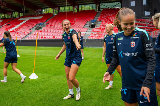 Marthine Østenstad of the Norwegian women's national
