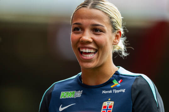 Celin Bizet Ildhusøy of the Norwegian women's national