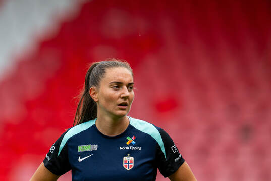 Vilde Bøe Risa of the Norwegian women's national football