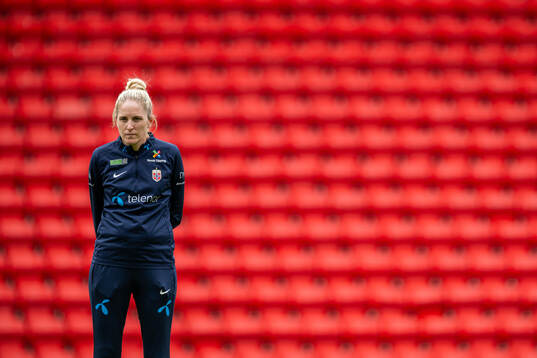 Gemma Grainger, head coach of the Norwegian women's