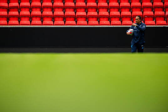 Lee Skyrme, assistant coach of the Norwegian women's