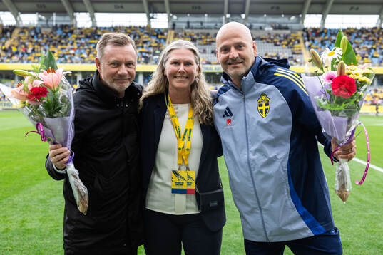 Head coach Peter Gerhardsson and Assistant coach Magnus