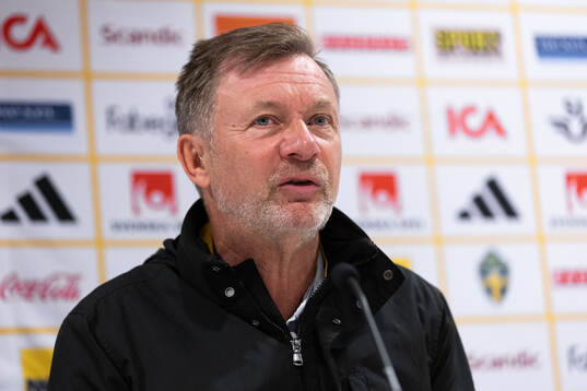 Head coach Peter Gerhardsson of Sweden