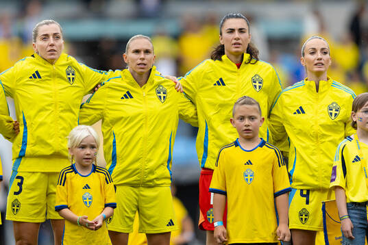 Linda Sembrant, Jonna Andersson, goalkeeper Zecira Musovic