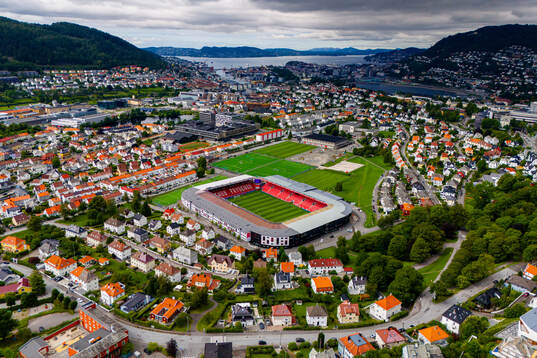 General view of Brann Stadion