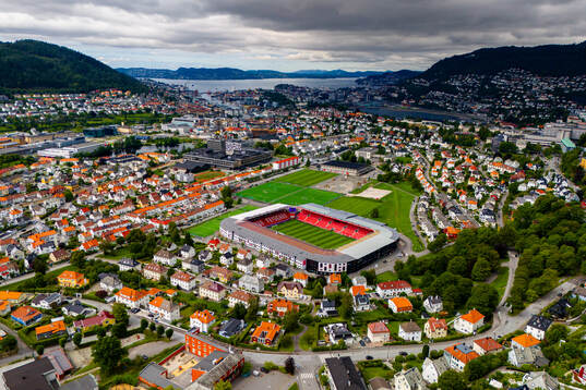 General view of Brann Stadion