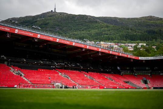 General view of Brann Stadion