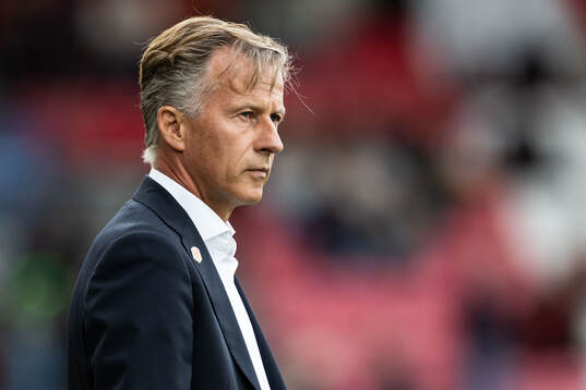 Head coach Andries Jonker of Netherlands