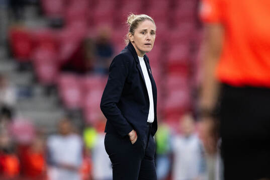 Head coach Gemma Grainger of Norway