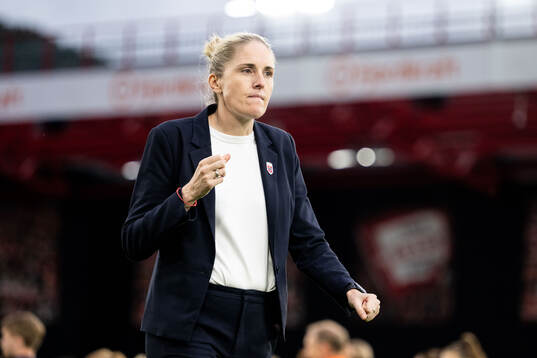Head coach Gemma Grainger of Norway