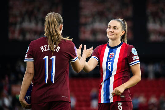 Guro Reiten and Vilde Bøe Risa of Norway