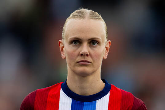 Karina Sævik of Norway line up
