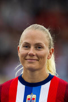 Guro Bergsvand of Norway line up