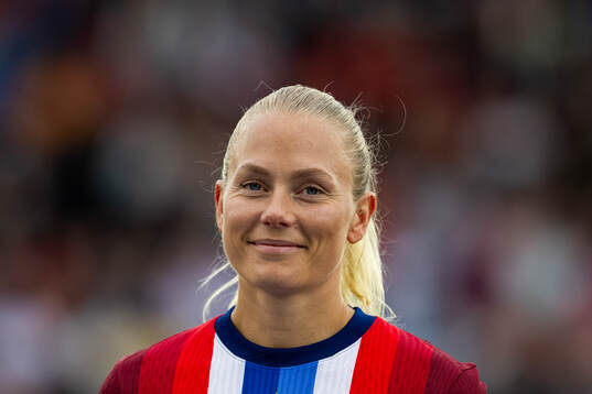 Guro Bergsvand of Norway line up