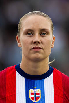 Lisa Naalsund of Norway line up