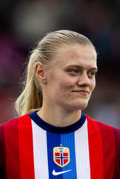 Mathilde Harviken of Norway line up