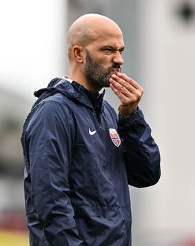 Norway head coach Luis Pimenta