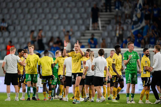 Players of Elfsborg celebrate