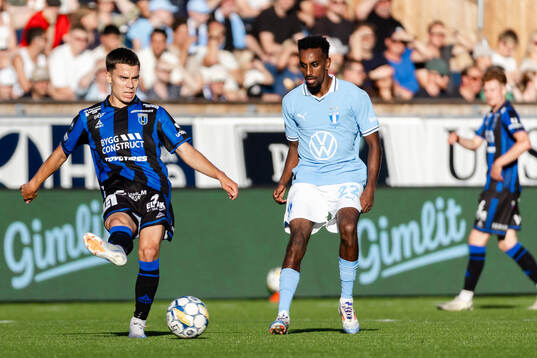 Sirius Leo Walta och Malmö FFs Taha Ali