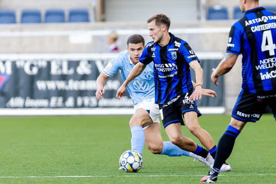 Malmö FFs Gabriel Busanello och Sirius Melker Heier