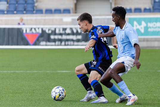 Sirius Leo Walta och Malmö FFs Taha Ali
