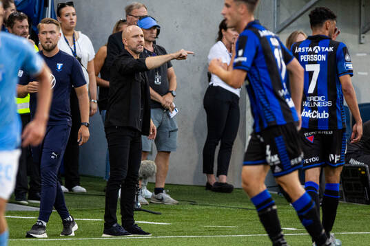 Malmö FFs tränare Henrik Rydström