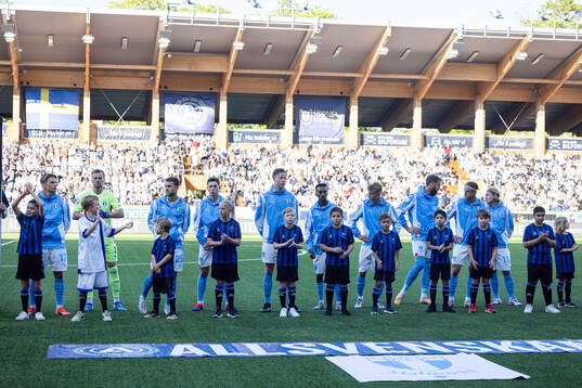 Malmö FFs spelarna i lineup