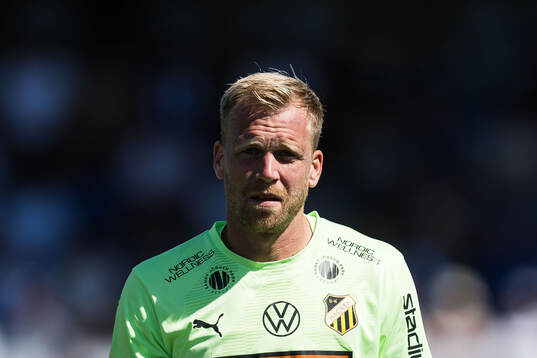 Häckens målvakt Peter Abrahamsson