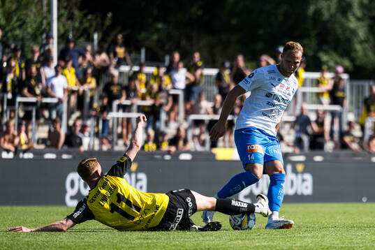 Häckens Julius Lindberg och Värnamos Gustav Engvall