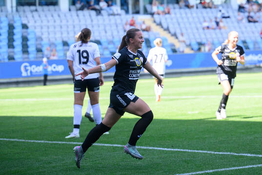 Uppsalas spelare jublar