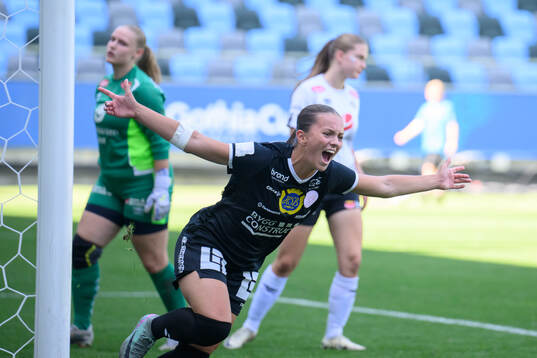 Uppsalas spelare jublar