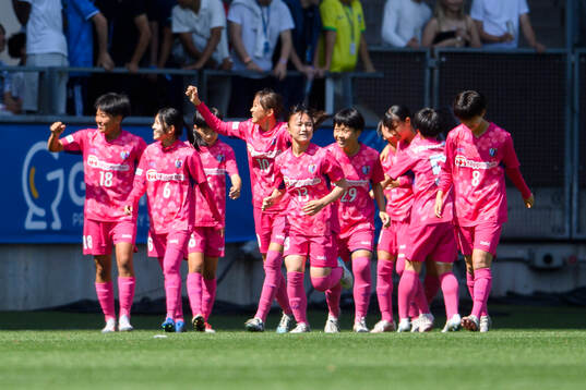 Cerezo Osakas spelare jublar