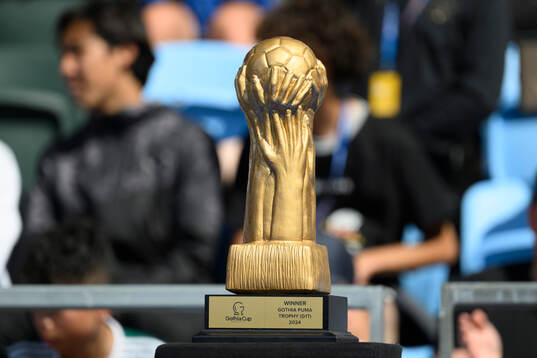 Pokalen i G117E finalen mellan Cerezo Osaka och Norcal