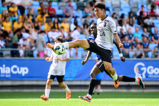 En spelare i FC Tokyo