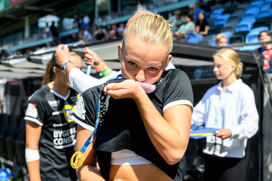 Uppsalas spelare jublar