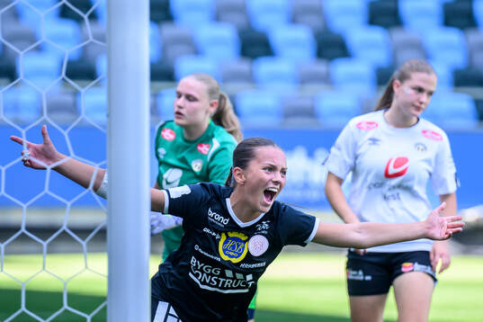 Uppsalas spelare jublar
