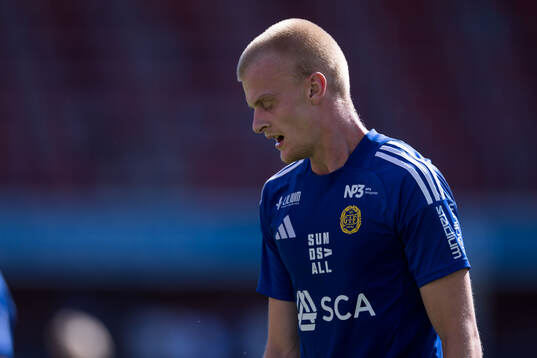 GIF Sundsvalls Lucas Forsberg deppar