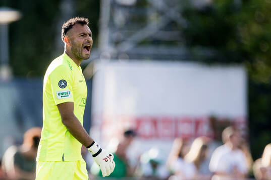 Hammarbys målvakt Warner Hahn