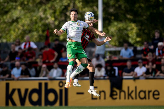 Hammarbys Jusef Erabi och Brommapojkarnas Alexander