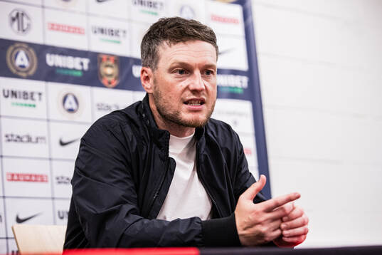 Hammarbys tränare Kim Hellberg