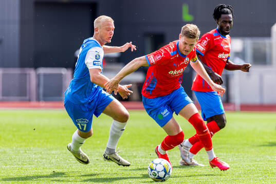 IK Oddevolds Olle Kjellman Olblad och Helsingborgs Taylor