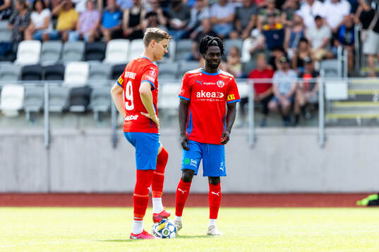 Helsingborgs Taylor Silverholt och Benjamin Acquah