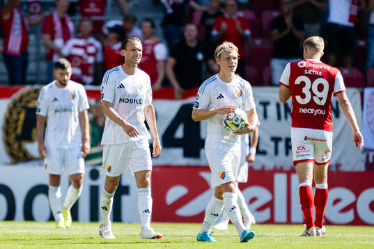 Djurgårdens Albin Ekdal deppar