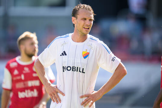 Djurgårdens Albin Ekdal deppar