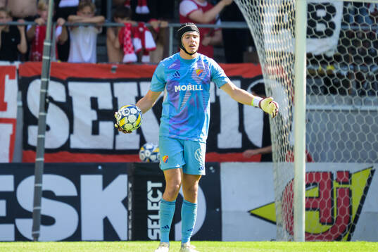 Djurgårdens målvakt Jacob Widell Zetterström