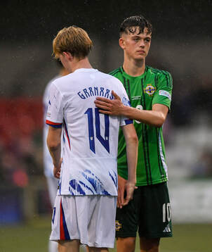 Sondre Granaas of Norway and Dylan Stitt of Northern