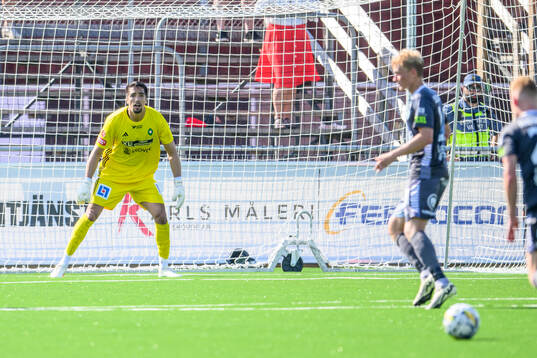 Skövde AIKs målvakt Adrian Zendejas