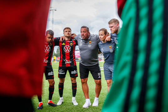Östersunds tränare Magnus Powell