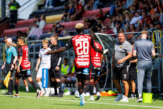Östersunds tränare Magnus Powell