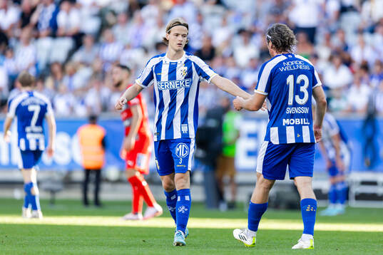 IFK Göteborgs August Erlingmark och Gustav Svensson
